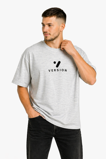 Premium V-124 Hazel Gray T Shirt 100% Cotton